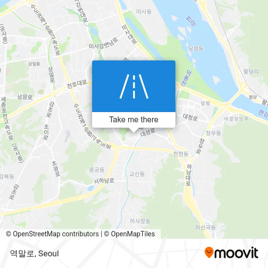 역말로 map