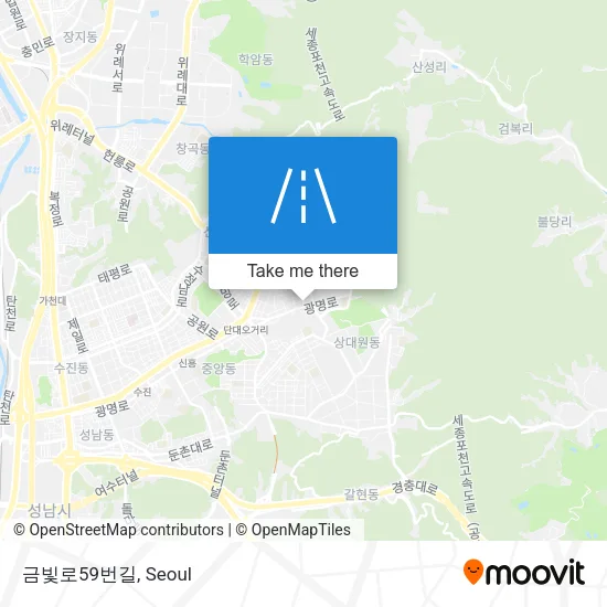 금빛로59번길 map