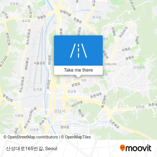 산성대로165번길 map