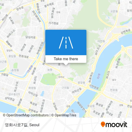 영화사로7길 map