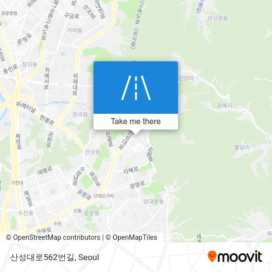 산성대로562번길 map