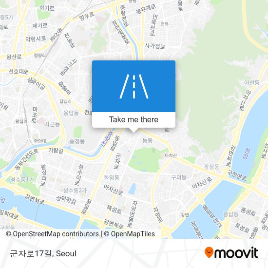 군자로17길 map