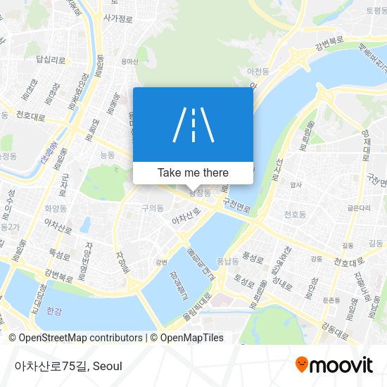 아차산로75길 map