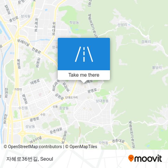 자혜로36번길 map