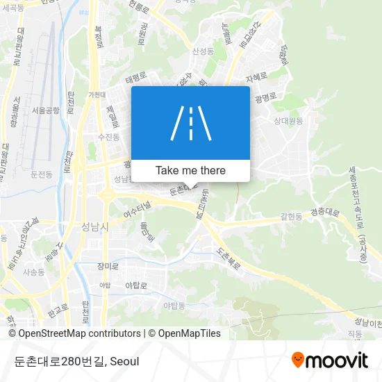 둔촌대로280번길 map