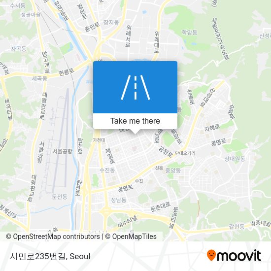 시민로235번길 map