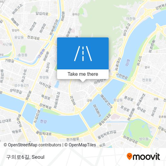 구의로6길 map
