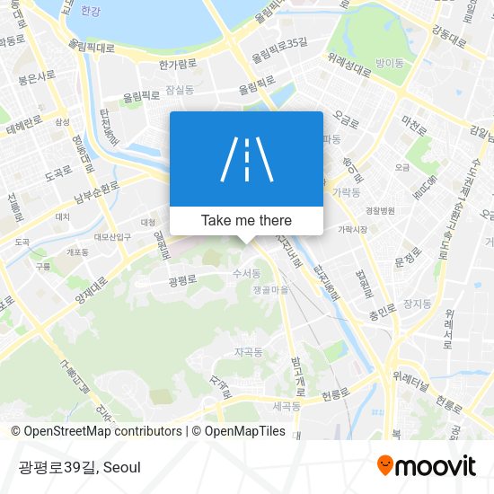 광평로39길 map