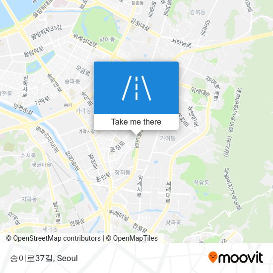 송이로37길 map