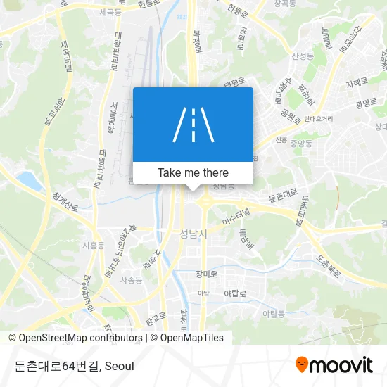 둔촌대로64번길 map