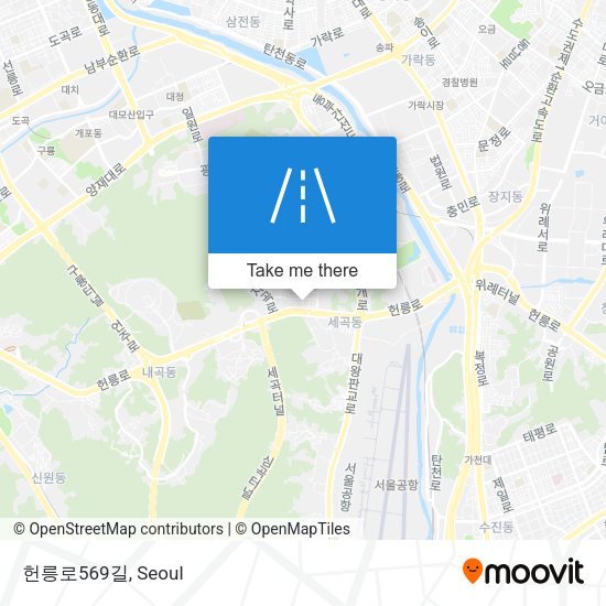 헌릉로569길 map