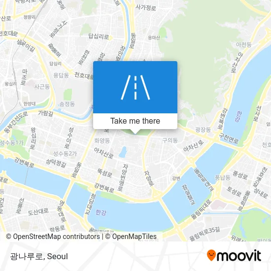 광나루로 map