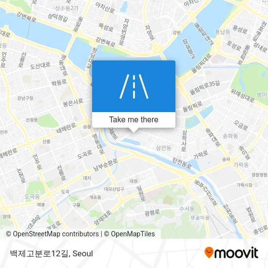 백제고분로12길 map