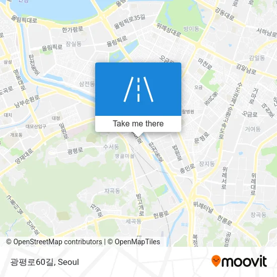 광평로60길 map