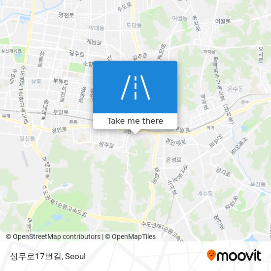 성무로17번길 map