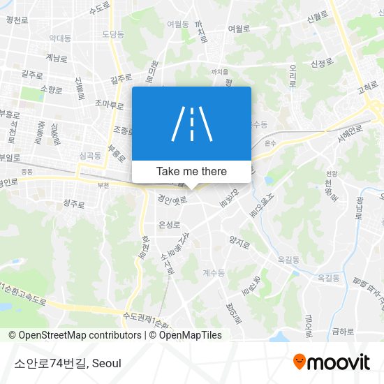 소안로74번길 map