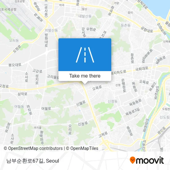 남부순환로67길 map