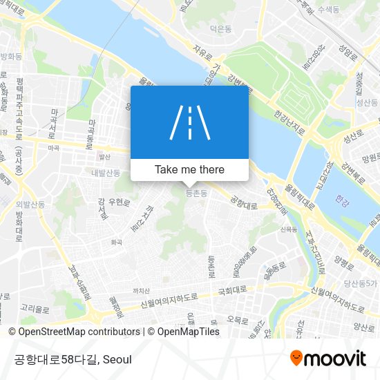 공항대로58다길 map