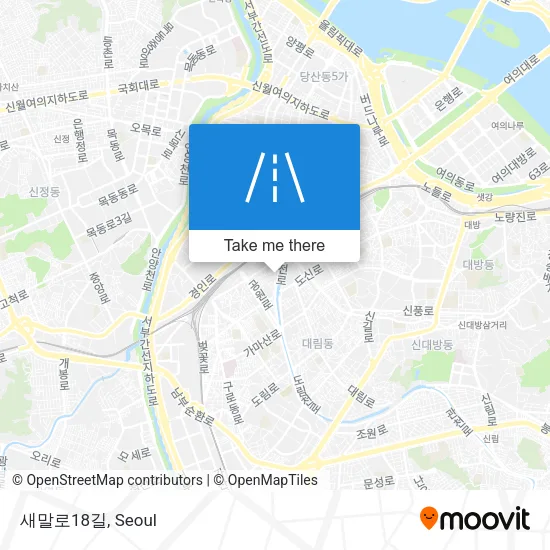 새말로18길 map