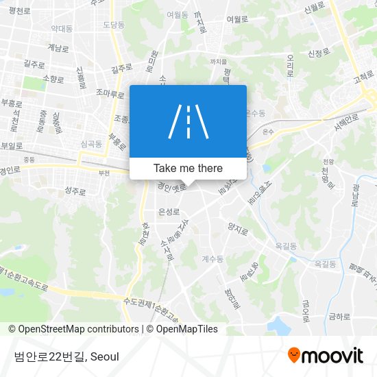 범안로22번길 map