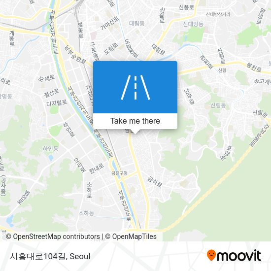 시흥대로104길 map
