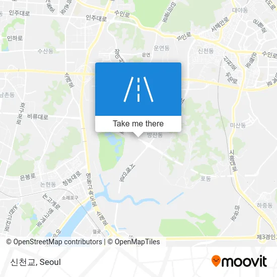 신천교 map
