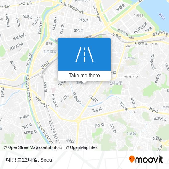 대림로22나길 map