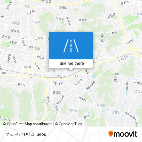 부일로711번길 map