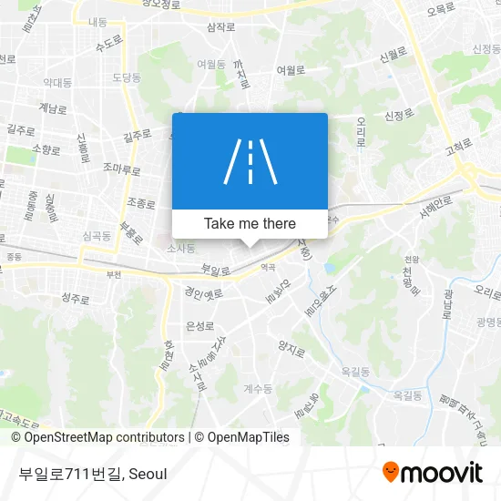 부일로711번길 map