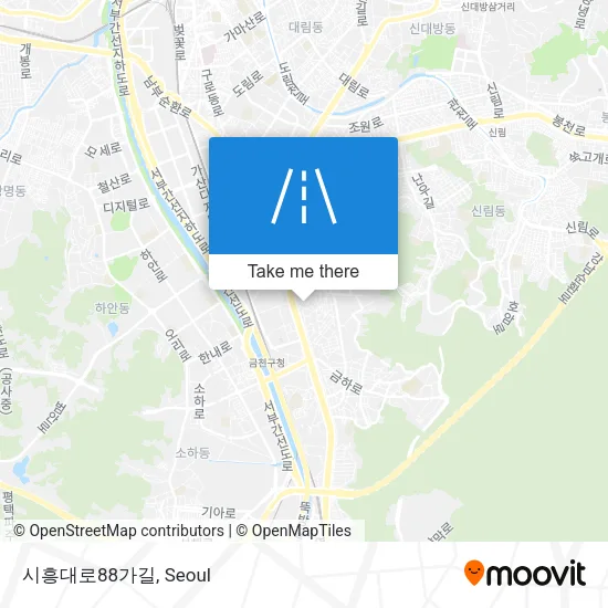 시흥대로88가길 map