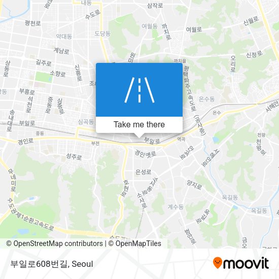부일로608번길 map
