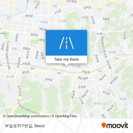 부일로517번길 map