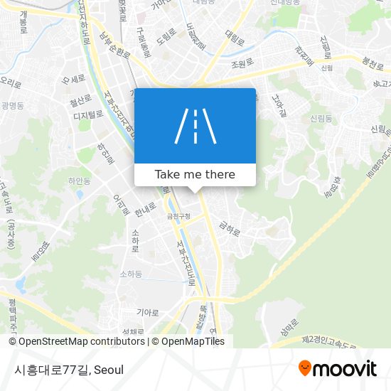 시흥대로77길 map