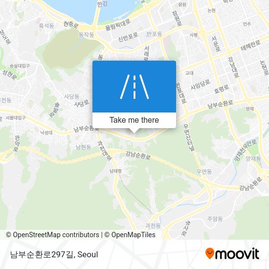 남부순환로297길 map