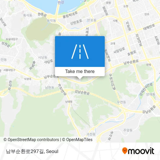 남부순환로297길 map