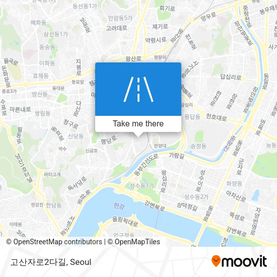 고산자로2다길 map