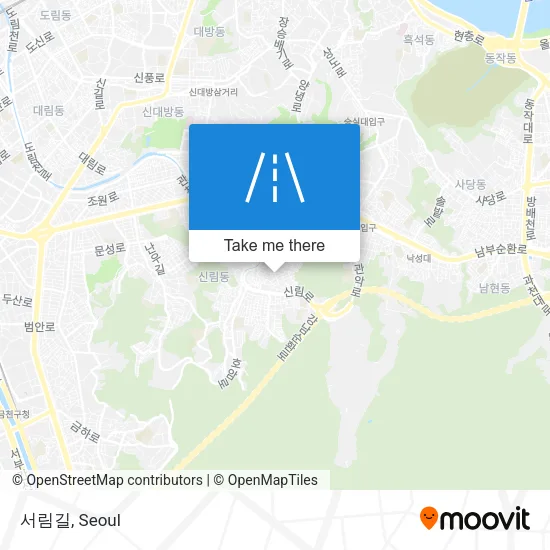서림길 map