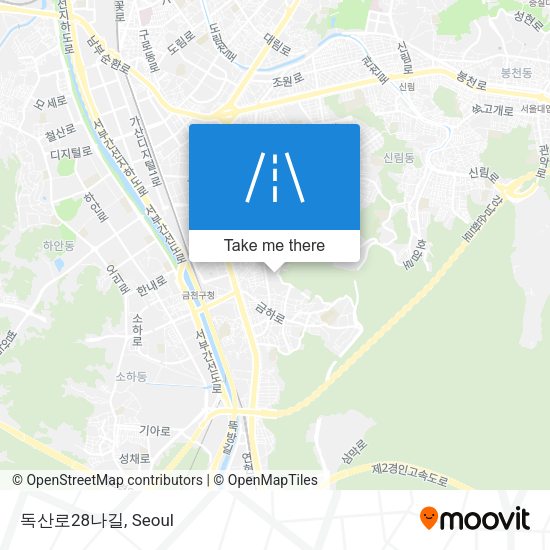 독산로28나길 map