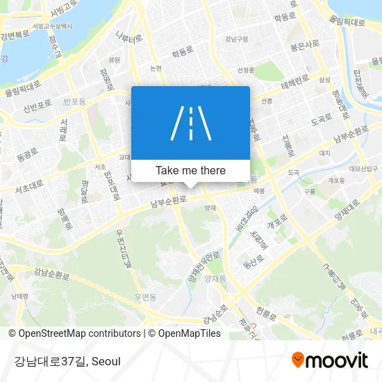 강남대로37길 map
