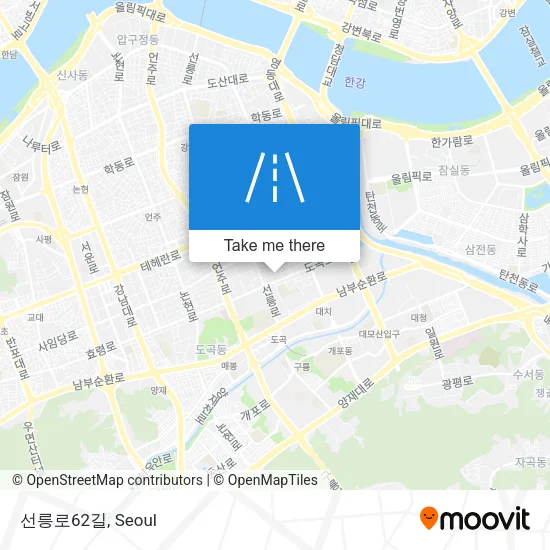 선릉로62길 map