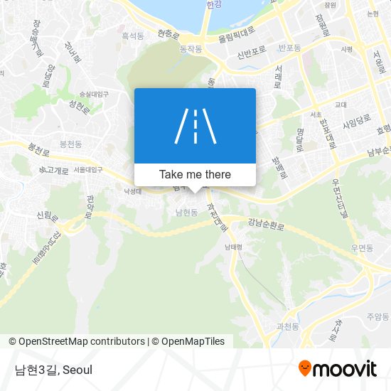남현3길 map