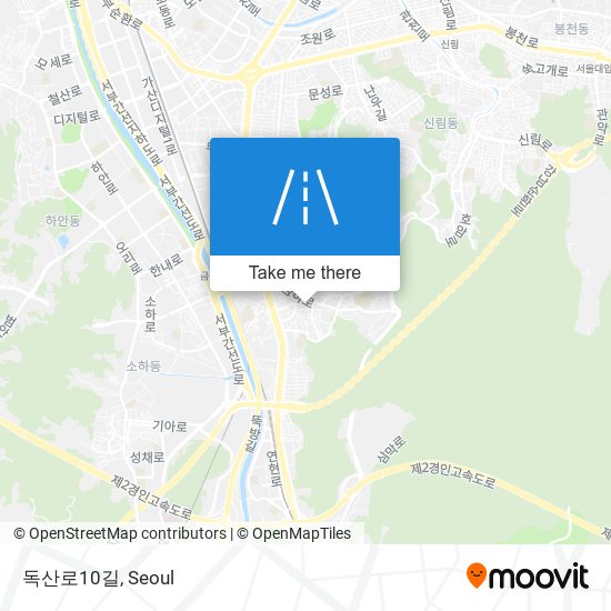 독산로10길 map