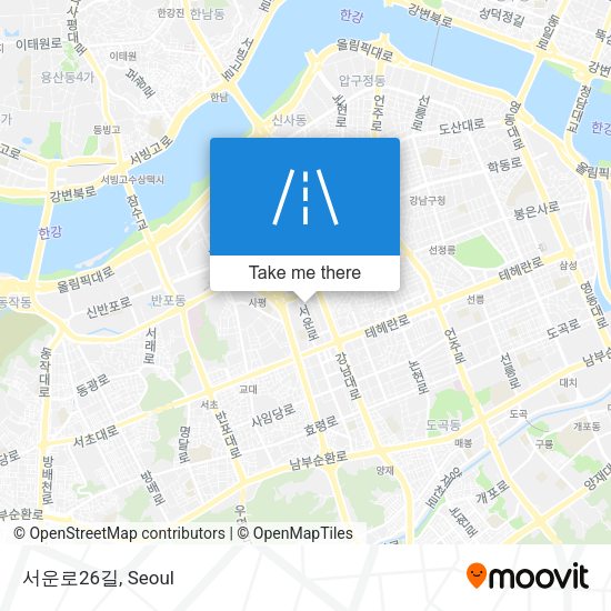 서운로26길 map