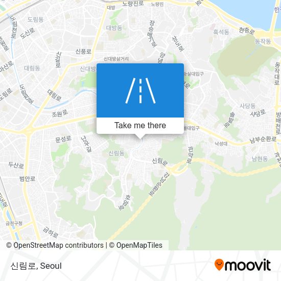 신림로 map