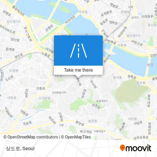 상도로 map