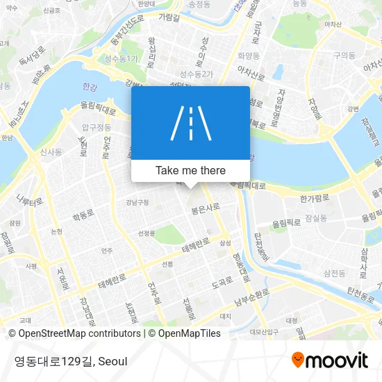 영동대로129길 map