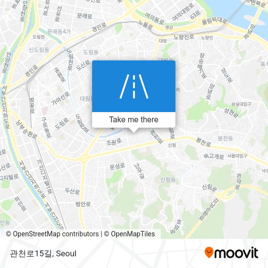 관천로15길 map