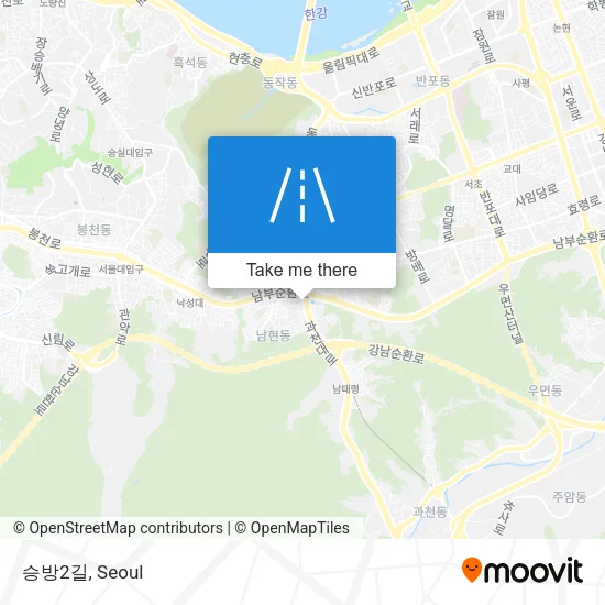 승방2길 map