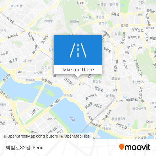 백범로32길 map