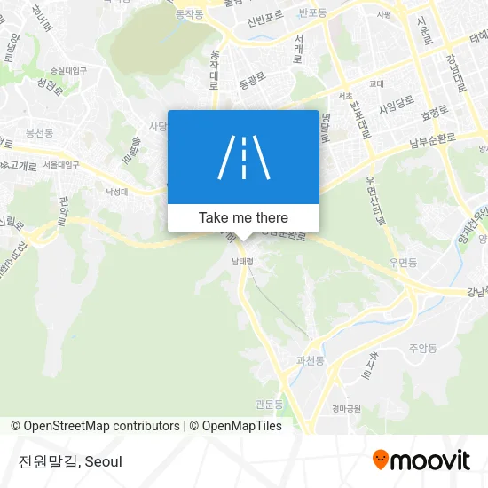 전원말길 map